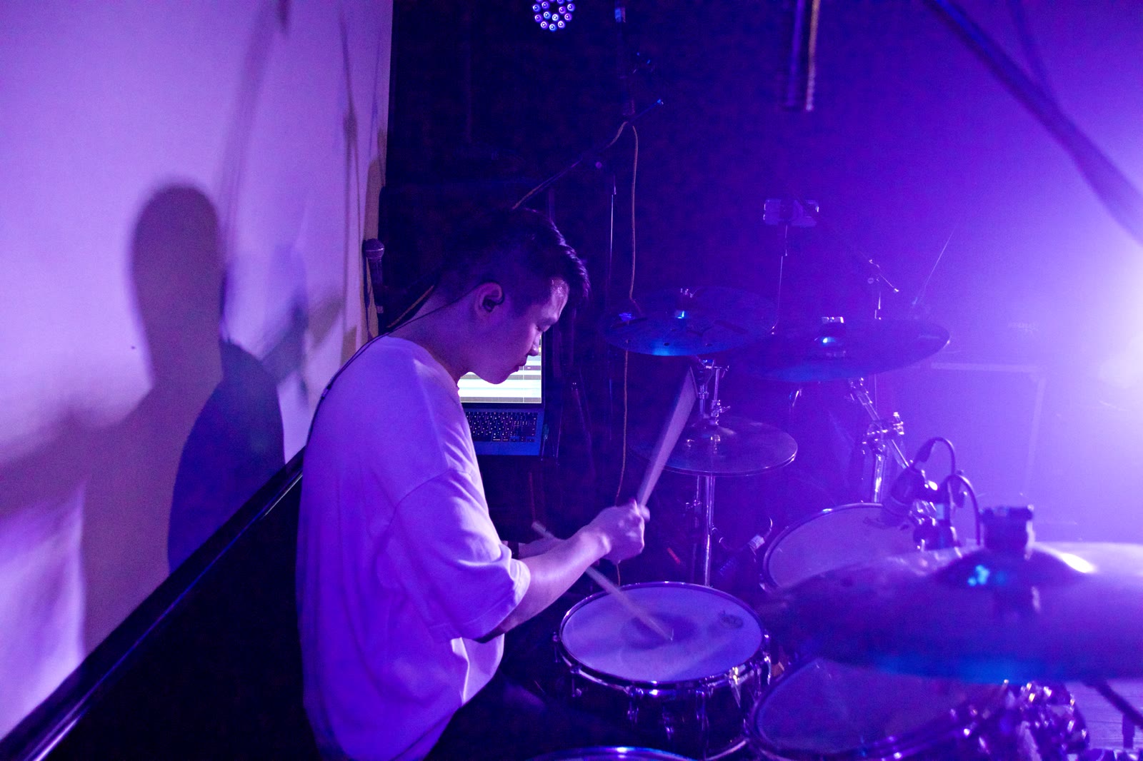 Frank live house 演出打鼓